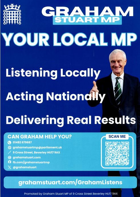 Graham Stuart is your local MP